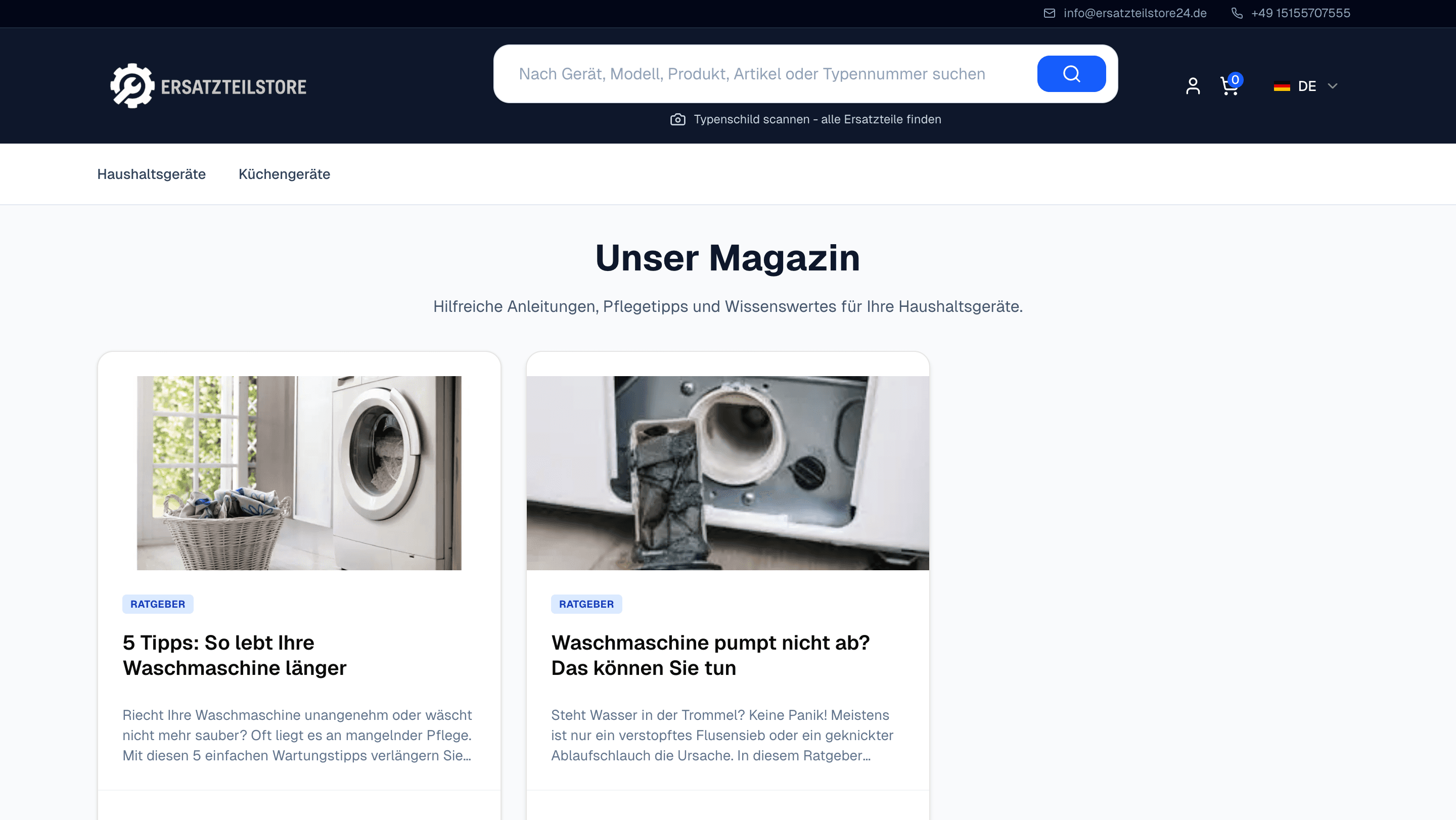 Ersatzteilstore screenshot 3